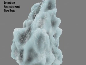rocha de gelo Modelo 3D