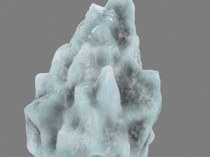 ice rock 3D 모델