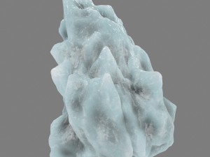 ice rock 3D 모델