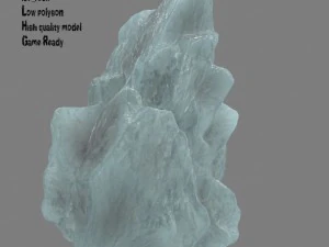 buz kayası 3D Model