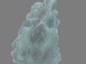 ice rock 3D Modell