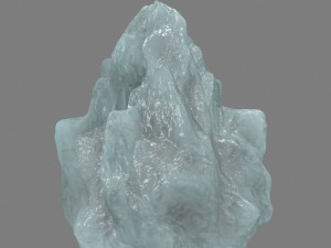 ice rock 3D Modell