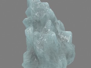 ice rock 3D Modell