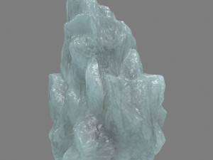 ice rock 3D Modell