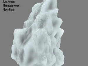 roccia di ghiaccio Modello 3D