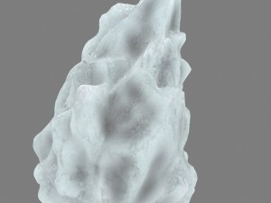 ice rock 3Dモデル