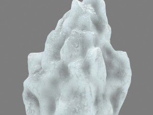 ice rock 3Dモデル