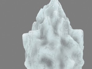 ice rock 3Dモデル