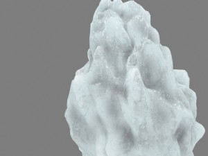 ice rock 3Dモデル