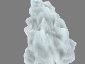 ice rock 3Dモデル