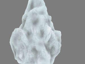 ice rock 3Dモデル