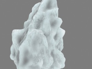 ice rock 3Dモデル