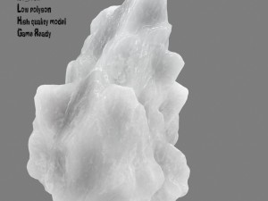 ice rock 3D Model