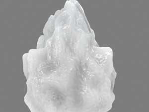 ice rock 3Dモデル