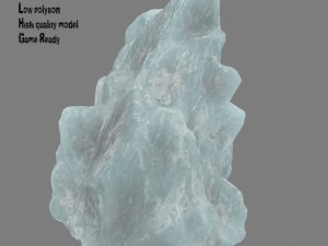 ice rock 3D Model