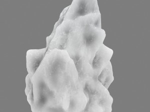 ice rock Modello 3D