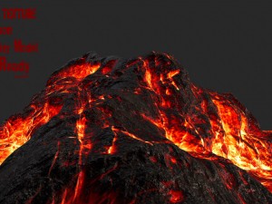 volcano 3D मॉडल