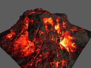 volcano 3D Model