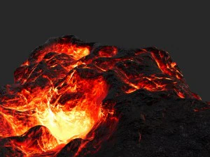 volcano 3D Model