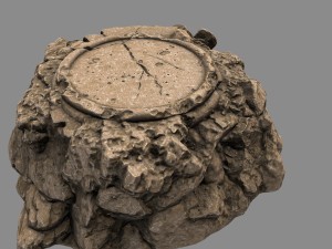 temple 3D 模型