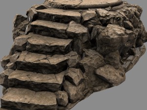 temple 3D 模型
