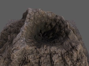 volcano 1 3D 模型