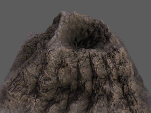 volcano 1 3D 模型