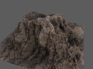 volcano 1 3D 模型