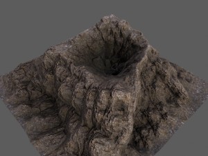 volcano 1 3D 模型