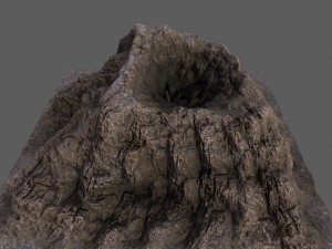 volcano 1 3D 模型