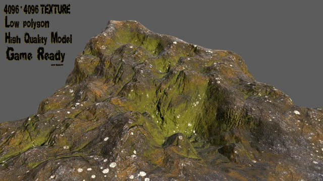 volcano 2 3D Model .c4d .max .obj .3ds .fbx .stl .blend