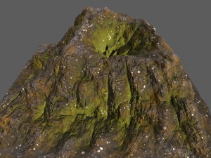 volcano 2 3D मॉडल