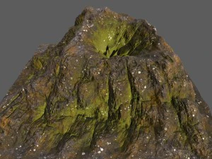 volcano 2 3D Model