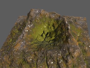 volcano 2 3D मॉडल