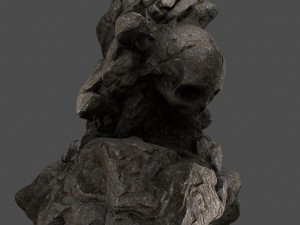 skullrock 5 Modello 3D