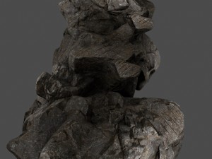 skullrock 5 Modello 3D
