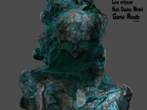 скеля-череп 3 3D Модель