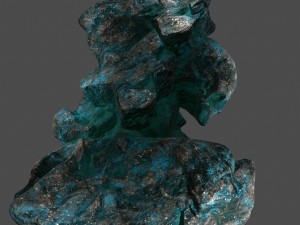 skull rock 3 Modèle 3D