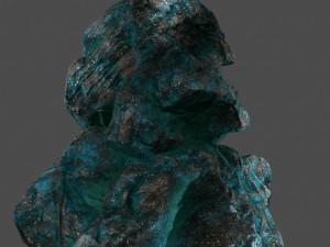 skull rock 3 Modèle 3D