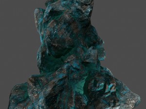 skull rock 3 Modèle 3D