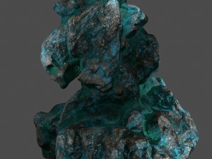 skull rock 3 Modèle 3D