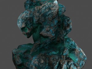 skull rock 3 Modèle 3D