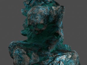 skull rock 3 Modèle 3D