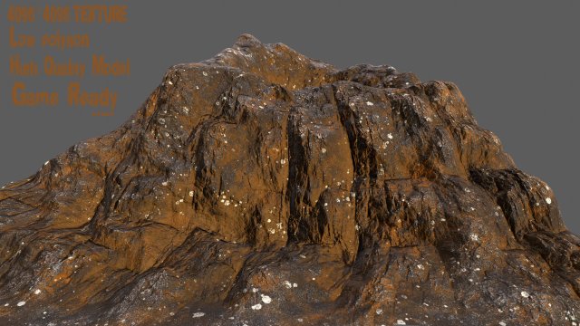 volcano 8 3D Model .c4d .max .obj .3ds .fbx .stl .blend 