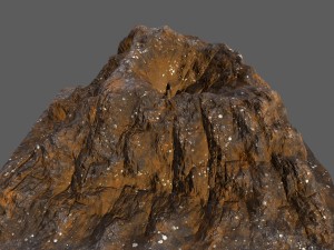 volcano 8 3D Model