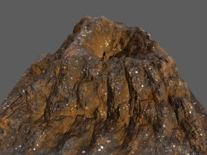 volcano 8 3D Model