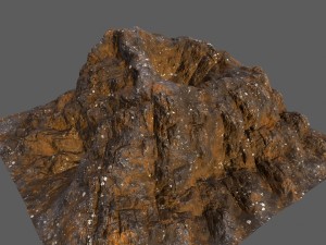 volcano 8 3D Model
