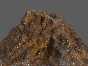 volcano 8 3D Model