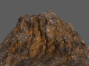 volcano 8 3D Model