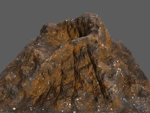 volcano 8 3D Model